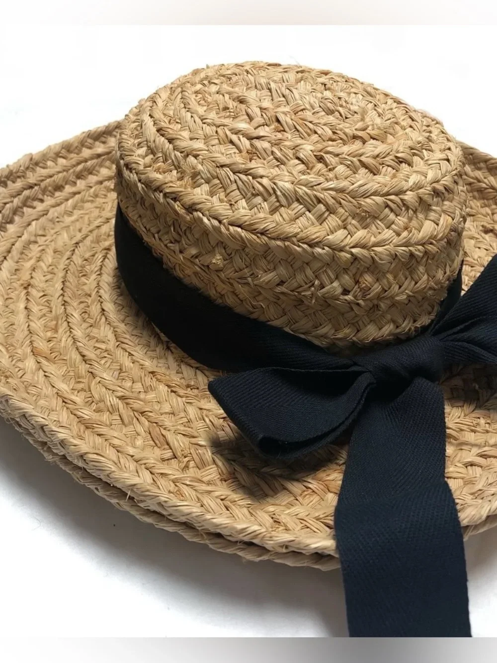 Helen Kaminski Newport SB Classic 5 Raffia Straw Hat